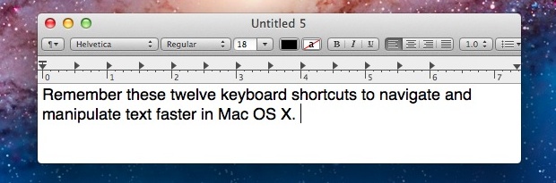 keyboard shortcut for highlighting in word mac